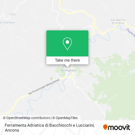 Ferramenta Adriatica di Bacchiocchi e Lucciarini map