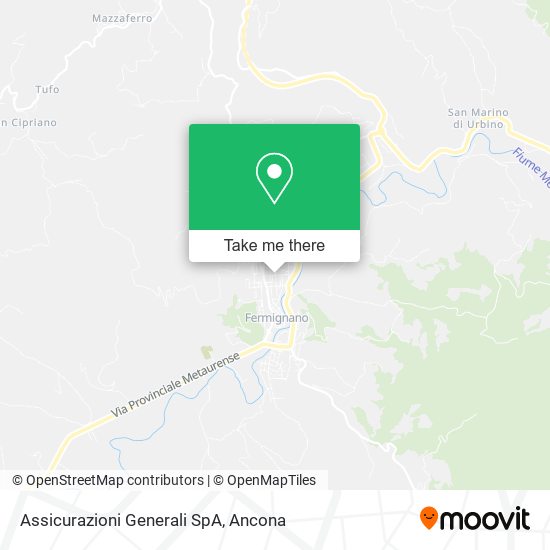 Assicurazioni Generali SpA map