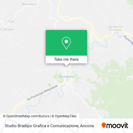 Studio Bradipo Grafica e Comunicazione map