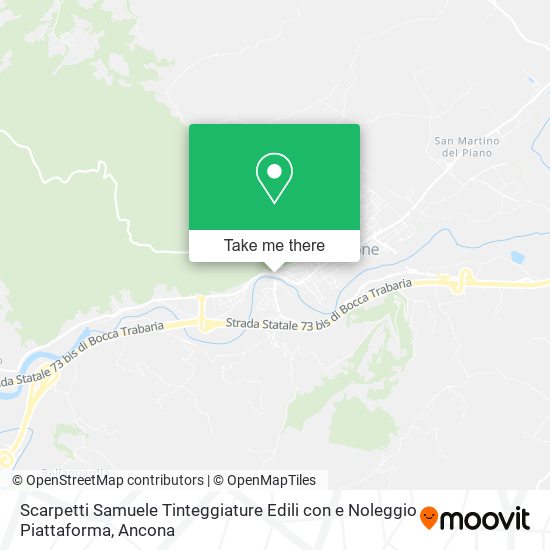 Scarpetti Samuele Tinteggiature Edili con e Noleggio Piattaforma map