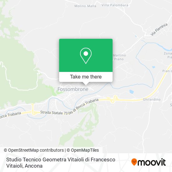 Studio Tecnico Geometra Vitaioli di Francesco Vitaioli map