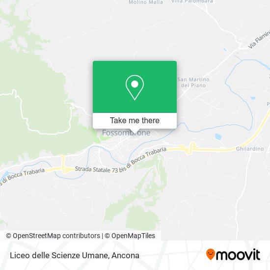 Liceo delle Scienze Umane map