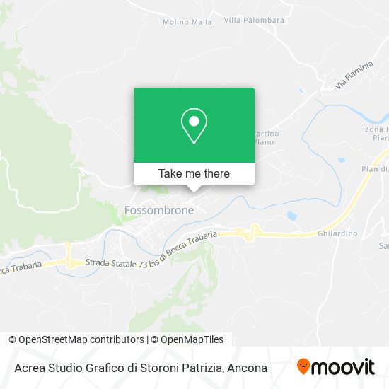 Acrea Studio Grafico di Storoni Patrizia map