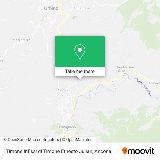 Timone Infissi di Timone Ernesto Julian map