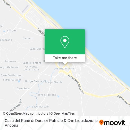 Casa del Pane di Durazzi Patrizio & C-in Liquidazione map