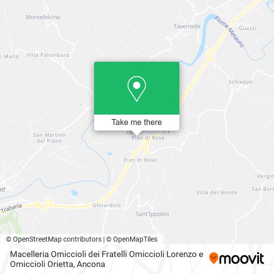 Macelleria Omiccioli dei Fratelli Omiccioli Lorenzo e Omiccioli Orietta map