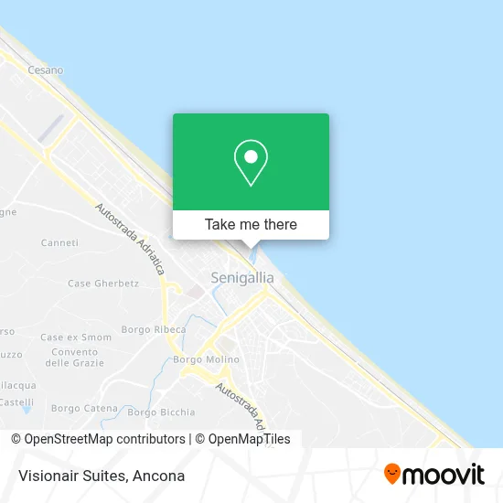 Visionair Suites map