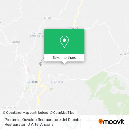 Pieramici Osvaldo Restauratore del Dipinto Restauratori D Arte map