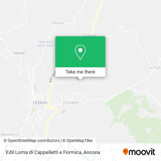 Edil Loma di Cappelletti e Formica map
