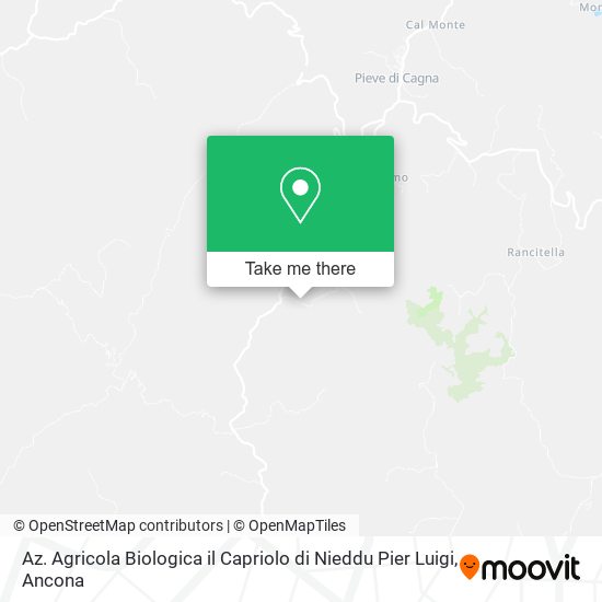 Az. Agricola Biologica il Capriolo di Nieddu Pier Luigi map