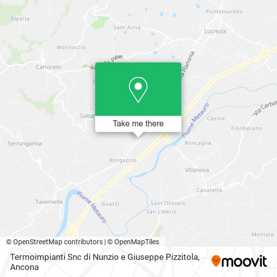 Termoimpianti Snc di Nunzio e Giuseppe Pizzitola map