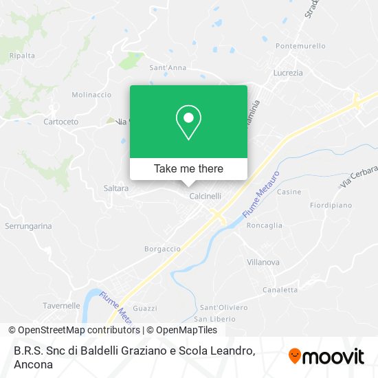 B.R.S. Snc di Baldelli Graziano e Scola Leandro map