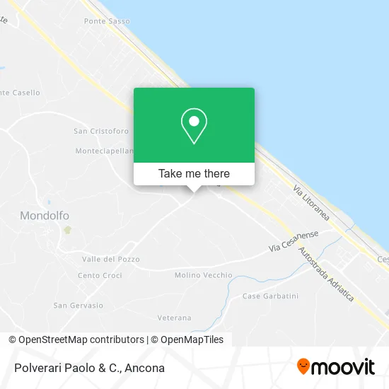 Polverari Paolo & C. map