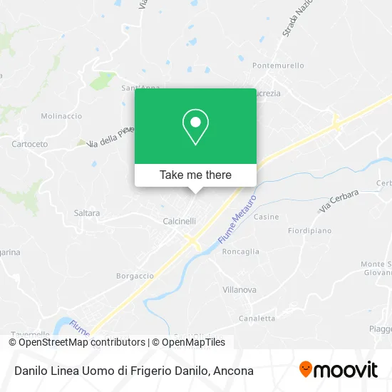 Danilo Linea Uomo di Frigerio Danilo map
