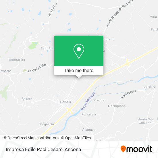 Impresa Edile Paci Cesare map