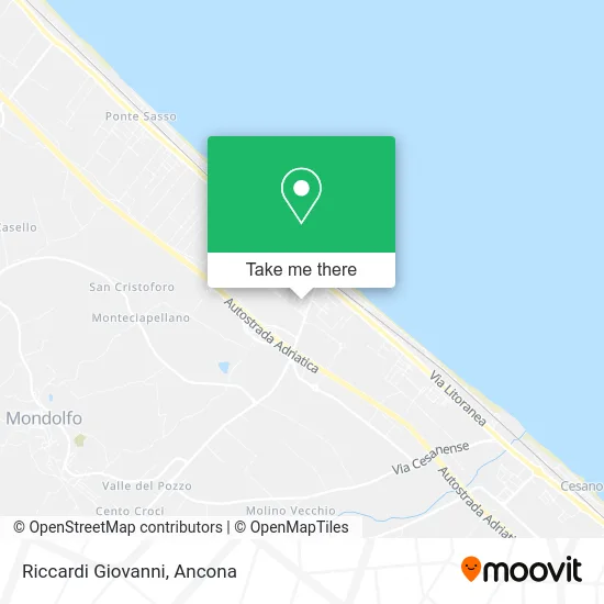 Giovanni Riccardi map