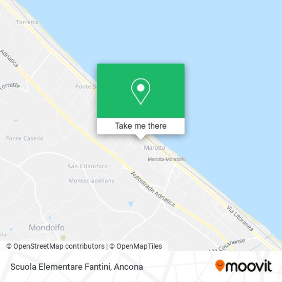 Scuola Elementare Fantini map