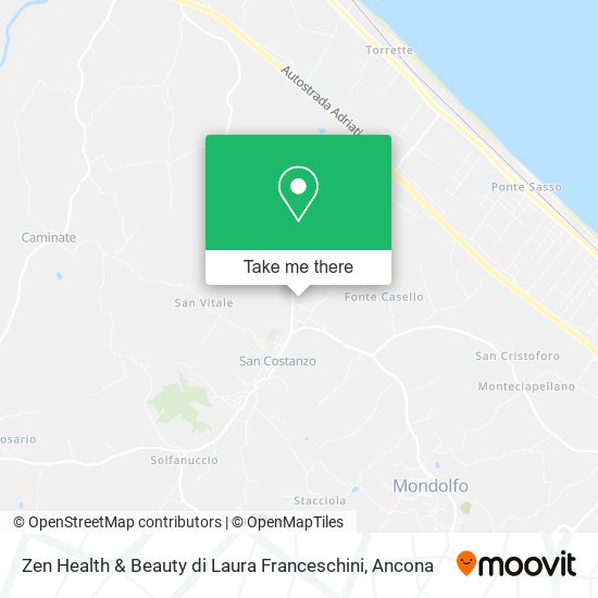 Zen Health & Beauty di Laura Franceschini map