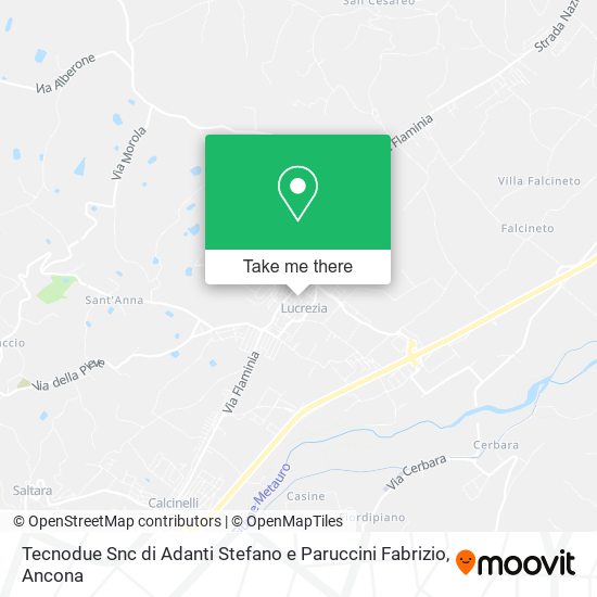 Tecnodue Snc di Adanti Stefano e Paruccini Fabrizio map