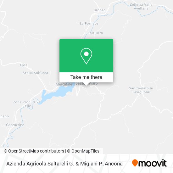 Azienda Agricola Saltarelli G. & Migiani P. map