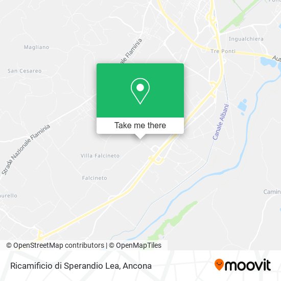 Ricamificio di Sperandio Lea map