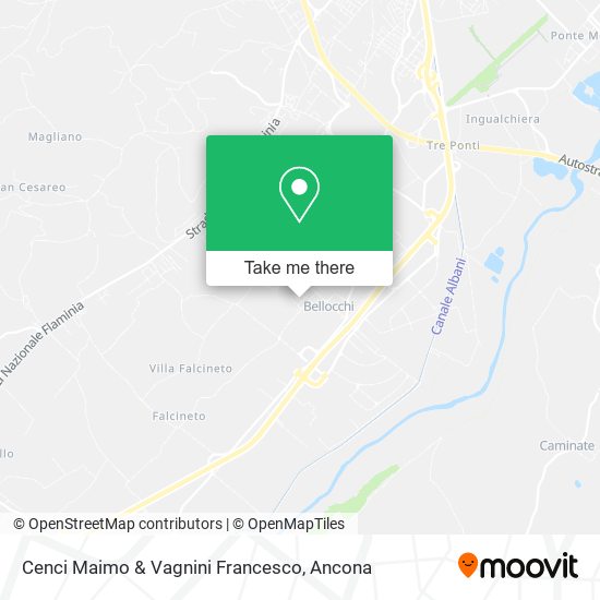Cenci Maimo & Vagnini Francesco map