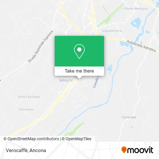 Verocaffè map