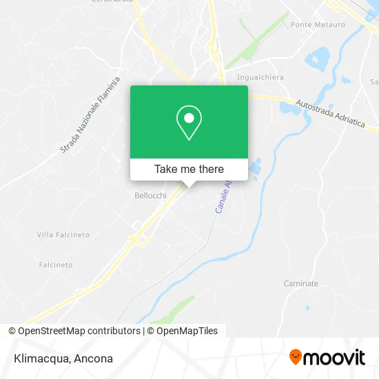 Klimacqua map