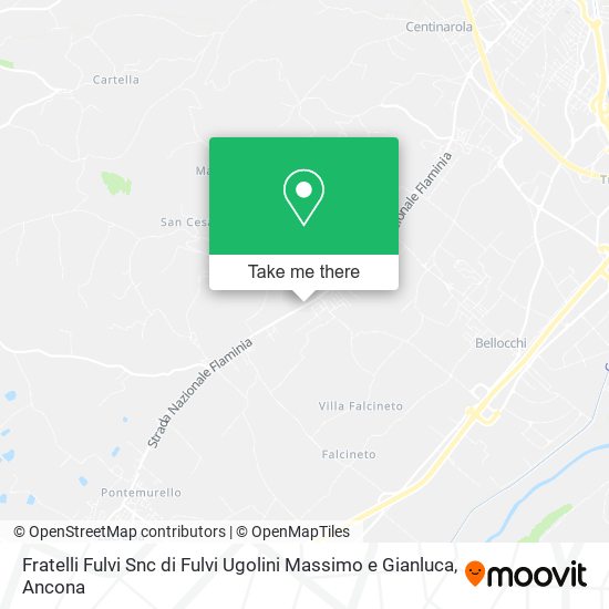 Fratelli Fulvi Snc di Fulvi Ugolini Massimo e Gianluca map