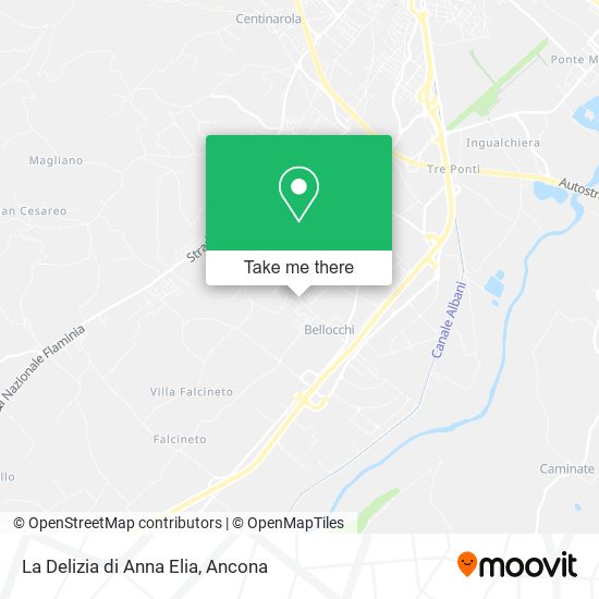 La Delizia di Anna Elia map