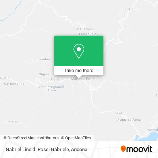 Gabriel Line di Rossi Gabriele map