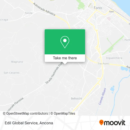 Edil Global Service map
