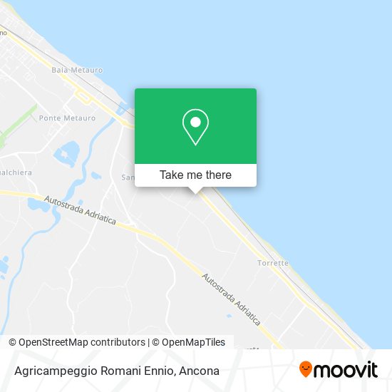 Agricampeggio Romani Ennio map