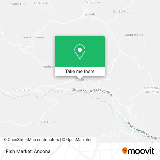 Fish Market map