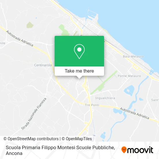 Filippo Montesi Primary School Public Schools map