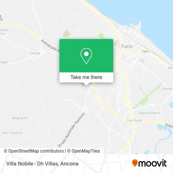 Villa Nobile - Dh Villas map