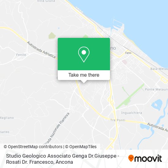 Studio Geologico Associato Genga Dr.Giuseppe - Rosati Dr. Francesco map
