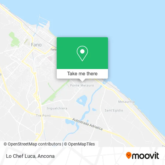 Lo Chef Luca map