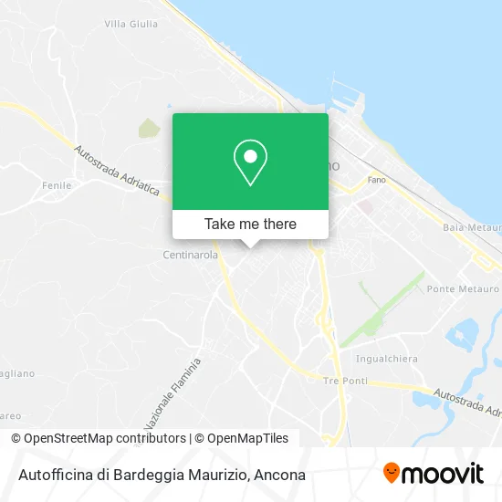 Autofficina di Bardeggia Maurizio map