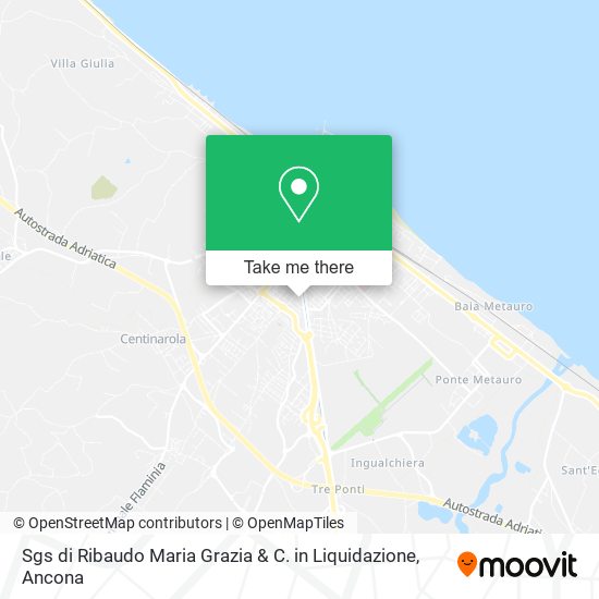 Sgs di Ribaudo Maria Grazia & C. in Liquidazione map