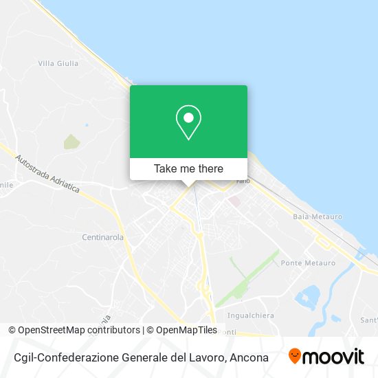 Cgil-Confederazione Generale del Lavoro map