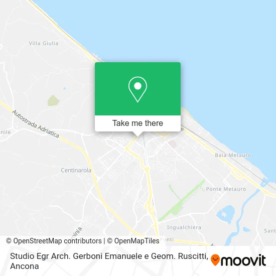 Studio Egr Arch. Gerboni Emanuele e Geom. Ruscitti map