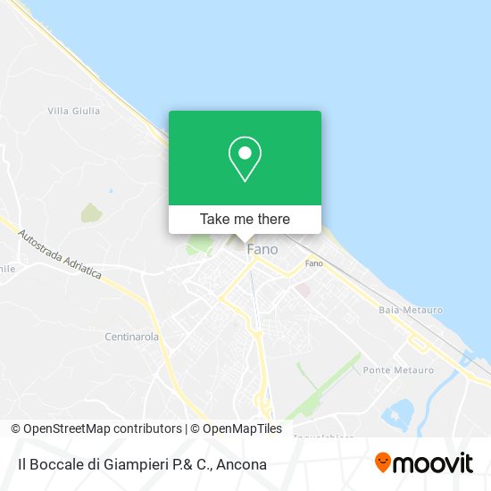Il Boccale di Giampieri P.& C. map