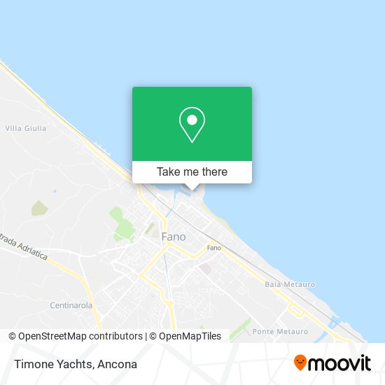 Timone Yachts map