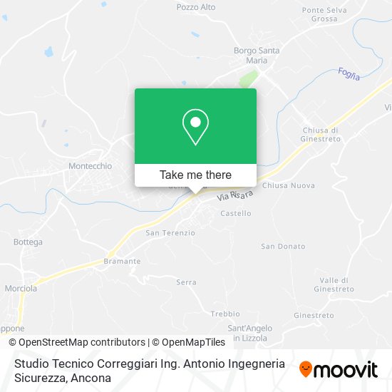 Studio Tecnico Correggiari Ing. Antonio Ingegneria Sicurezza map