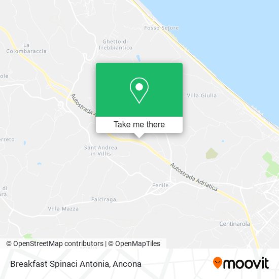 Breakfast Spinaci Antonia map