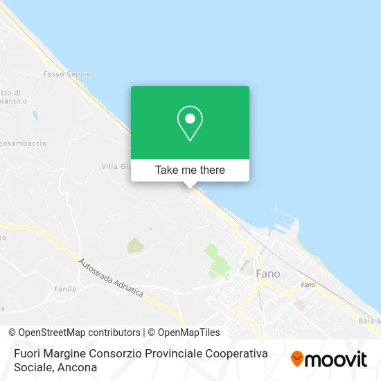 Out of Margin Provincial Social Cooperative Consortium map