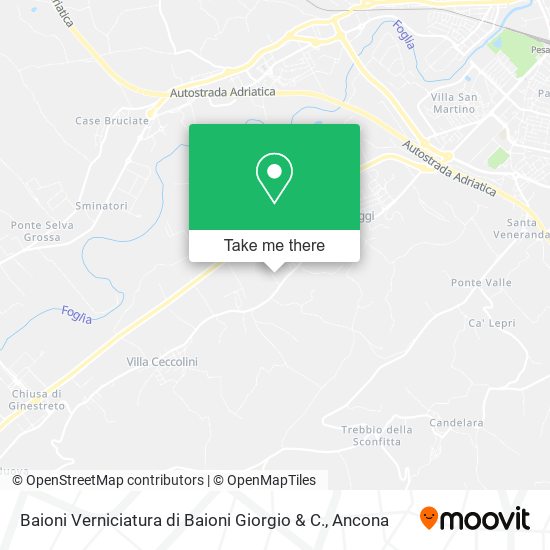 Baioni Verniciatura di Baioni Giorgio & C. map