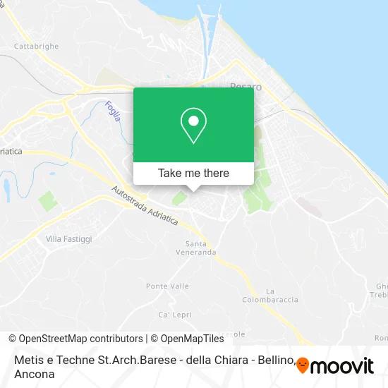 Metis e Techne St.Arch.Barese - della Chiara - Bellino map