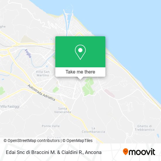 Edai Snc di Braccini M. & Cialdini R. map
